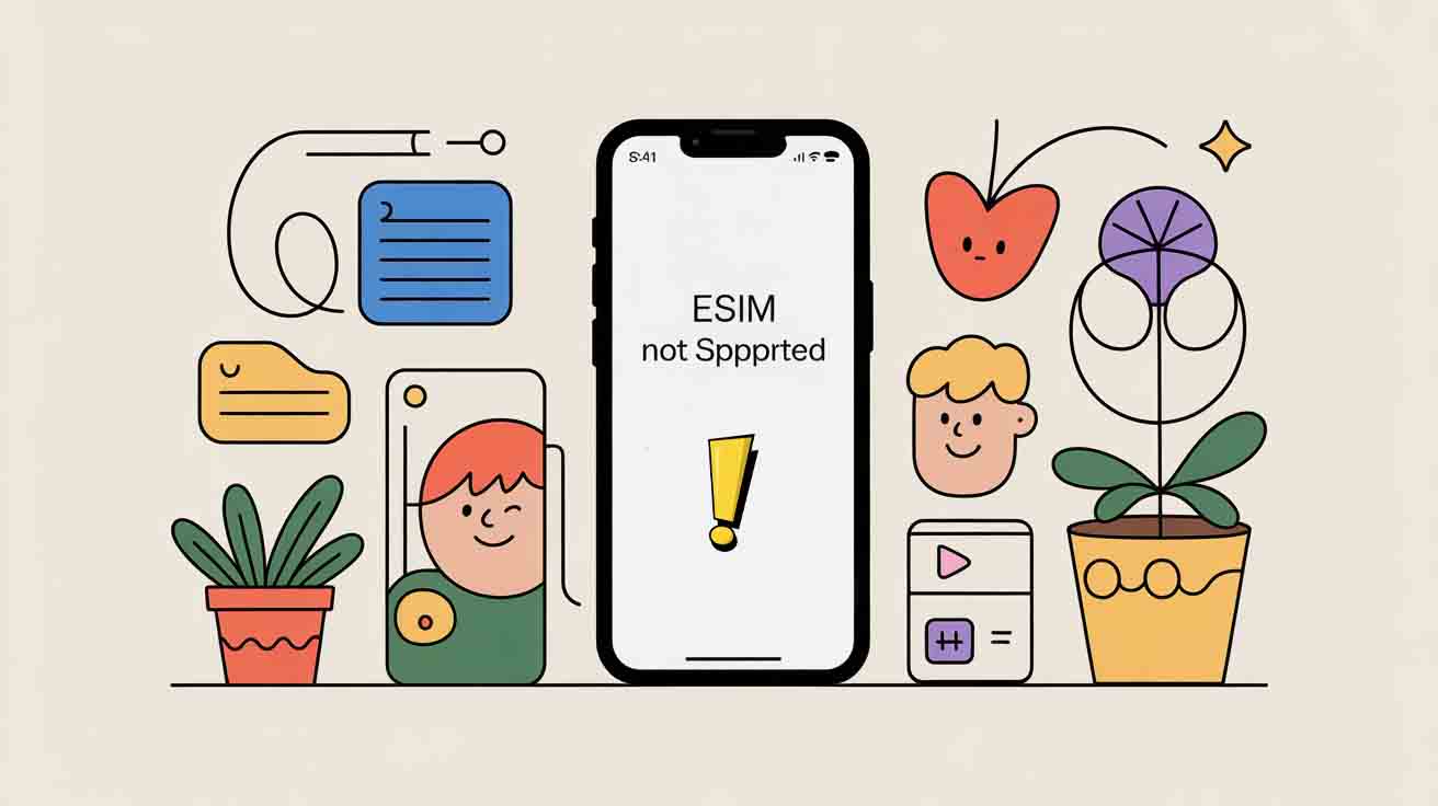 eSIM not supported" error on iPhone - Reasons and ways to fix