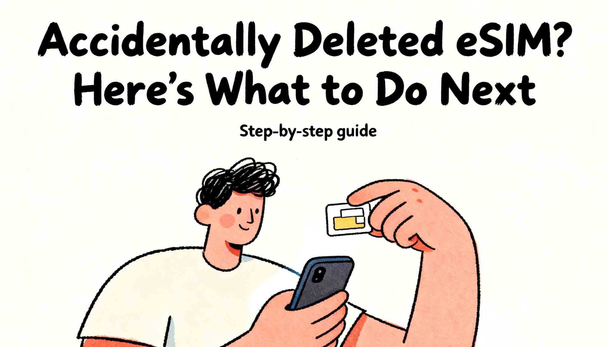 Accidentally Deleted eSIM? Here's What to Do Next